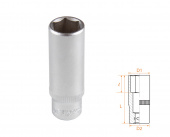 AFFIX Головка торцевая глубокая шестигранная 1/4", 12 мм AFFIX AF00120012