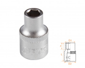AFFIX Головка торцевая стандартная шестигранная 3/8", 07 мм AFFIX AF00030007