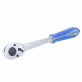 KING TONY Трещотка 1/2", 262 мм, 32 зубца, флажковая, фиксатор KING TONY 4779-10GR