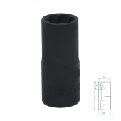 Головка для поврежденного крепежа 1/2"", 14 мм