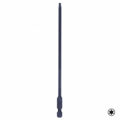 KING TONY Вставка (бита) торцевая 1/4", Torx, Т10, L = 150 мм, для шуруповерта KING TONY 711510T