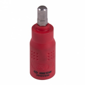 KING TONY Насадка (бита) торцевая диэлектрическая 1/4", HEX, 6 мм, L = 54 мм KING TONY 2035VE06