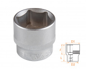 AFFIX Головка торцевая стандартная шестигранная 3/8", 24 мм AFFIX AF00030024