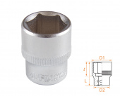 AFFIX Головка торцевая стандартная шестигранная 1/4", 14 мм AFFIX AF00020014