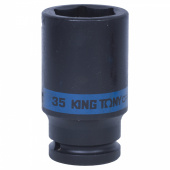 KING TONY Головка торцевая ударная глубокая шестигранная 3/4", 35 мм KING TONY 643535M