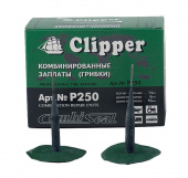 CLIPPER набор грибков P250 для легковых колес ножка-8,5мм, шляпка-55мм (24шт.)