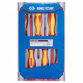KING TONY Набор отверток, диэлектрические, 6 предметов KING TONY 30606MR