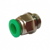 ASTUROMEC ПЕРЕХОДНИК B250/8 цанговый M1/4" 8мм с уплотнением, пластм. корпус