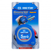 Рулетка измерительная 5 м, магнитный крюк KING TONY 79094-05M