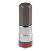 KING TONY Насадка (бита) торцевая 1/4", Hex, 3/8", L = 37 мм KING TONY 203512S
