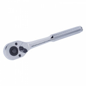 KING TONY Трещотка 3/8", 200 мм, 32 зубца, флажковая с кнопкой KING TONY 3761-08F