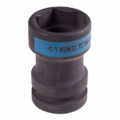 KING TONY Головка торцевая ударная 1", Square 20 мм х Hex 41 мм, футорочная KING TONY 85452041M