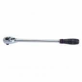 KING TONY Трещотка 1/2", 375 мм, 32 зубца, флажковая с кнопкой KING TONY 4762-15G