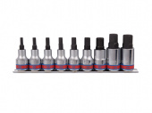 KING TONY Набор торцевых насадок 1/2", Hex, 3/16"-5/8", 9 предметов KING TONY 4110SR10