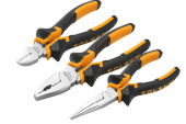 TOLSEN Набор пассатижей и бокорезы, 3 предмета TOLSEN TT10400s