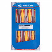 KING TONY Набор отверток, диэлектрические, 7 предметов KING TONY 30607MR02