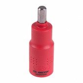 KING TONY Насадка (бита) торцевая диэлектрическая 1/2", HEX, 8 мм, L = 75 мм KING TONY 4025VE08