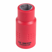 KING TONY Головка торцевая диэлектрическая шестигранная 1/2", 12 мм KING TONY 4335VE12M