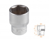 AFFIX Головка торцевая стандартная шестигранная 1/2", 22 мм AFFIX AF00040022