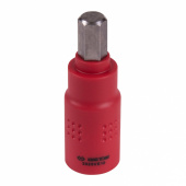 KING TONY Насадка (бита) торцевая диэлектрическая 3/8", HEX, 10 мм, L = 65 мм KING TONY 3025VE10