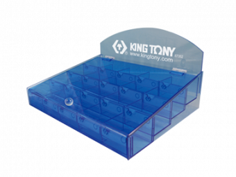 KING TONY Стенд для вставок (бит), 20 отделений KING TONY 87352