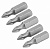 TOLSEN Набор вставок (бит) торцевых 1/4", Phillips, PH2, 25 мм, 5 предметов TOLSEN TT20271