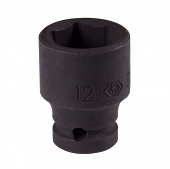 KING TONY Головка торцевая ударная шестигранная 1/4", 12 мм KING TONY 253512M