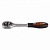 AFFIX Трещотка 1/4", 45 зубцов, флажковая с кнопкой AFFIX AF01021405