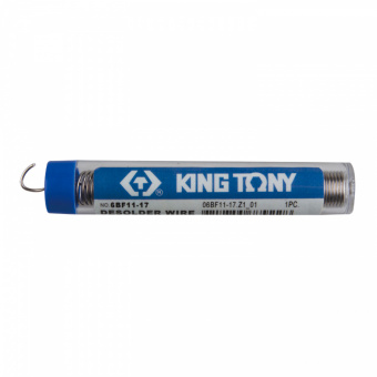 KING TONY Припой в пластиковой колбе, диаметр 1 мм KING TONY 6BF11-17