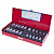 KING TONY Набор торцевых насадок и головок 1/2", 3/8", Torx, Е6-Е20, Т10-Т55, 20 предметов KING TONY 7120PR