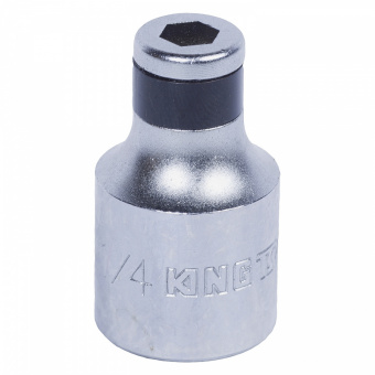 KING TONY Держатель вставок (бит) 1/2">1/4" KING TONY 414808S