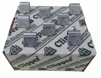 CLIPPER грузик 0310 балансировочный для литого диска 10гр. (набор 100шт.)