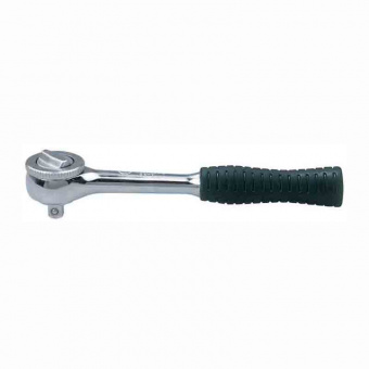 KING TONY Трещотка 1/4", 140 мм, 45 зубцов, дисковый механизм KING TONY 2725-55G