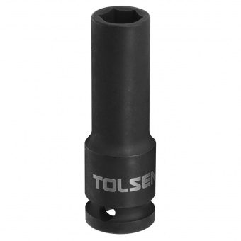 TOLSEN Головка торцевая ударная глубокая шестигранная 1/2", 12 мм TOLSEN TT18262