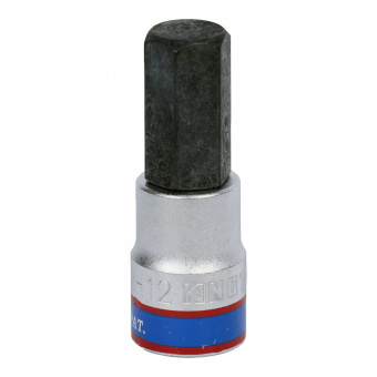 KING TONY Насадка (бита) торцевая 3/8", Hex, 12 мм, L = 50 мм KING TONY 302512