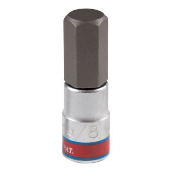 KING TONY Насадка (бита) торцевая 1/4", Hex, 3/8", L = 37 мм KING TONY 203512S