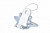 Наконечник крестообразный № 1 для BL7 NORDBERG BL7#M-HEAD1