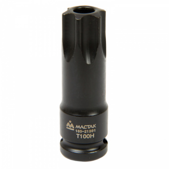 МАСТАК Насадка (бита) торцевая 1/2", TORX TR, T100H, L=78 мм, для шкива распредвала МАСТАК 103-21301