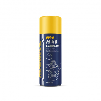 MANNOL M-40 LUBRICANT 400 мл. Антикоррозийное очищающее средство (аэрозоль)