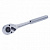 KING TONY Трещотка 3/8", 200 мм, 32 зубца, флажковая с кнопкой KING TONY 3761-08F