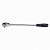 KING TONY Трещотка 1/2", 375 мм, 32 зубца, флажковая с кнопкой KING TONY 4762-15G