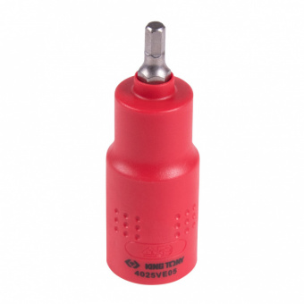 KING TONY Насадка (бита) торцевая диэлектрическая 1/2", HEX, 5 мм, L = 75 мм KING TONY 4025VE05