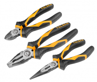 TOLSEN Набор пассатижей и бокорезы "GRIPro", 3 предмета TOLSEN TT10410