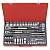 1/4”, 3/8”, 1/2”  комплект  торцевых головок 9063MR01 KINGTONY