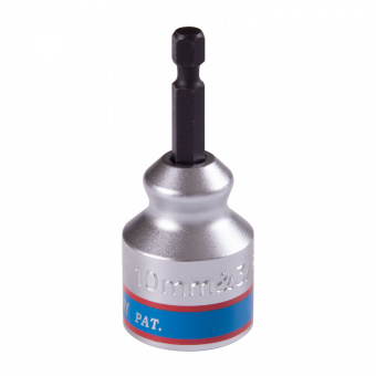 KING TONY Шпильковерт роликовый для шуруповерта 1/4", 10 мм KING TONY 75A110M