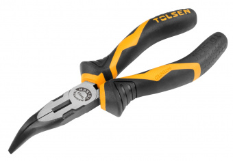 TOLSEN Пассатижи тонконосые "GRIPro", 160 мм, загнутые TOLSEN TT10023
