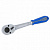 KING TONY Трещотка 3/8", 200 мм, 32 зубца, флажковая, фиксатор KING TONY 3779-08G