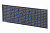 Перфорированная панель 1200x450 мм с набором крюков NORDBERG S12