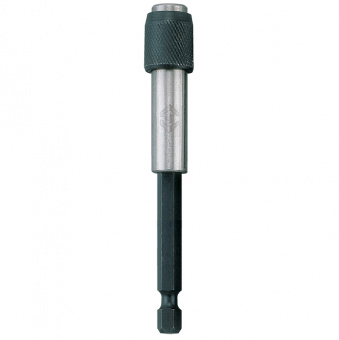 KING TONY Держатель вставок (бит) 1/4", 75 мм, с фиксатором, для шуруповерта KING TONY 752-75